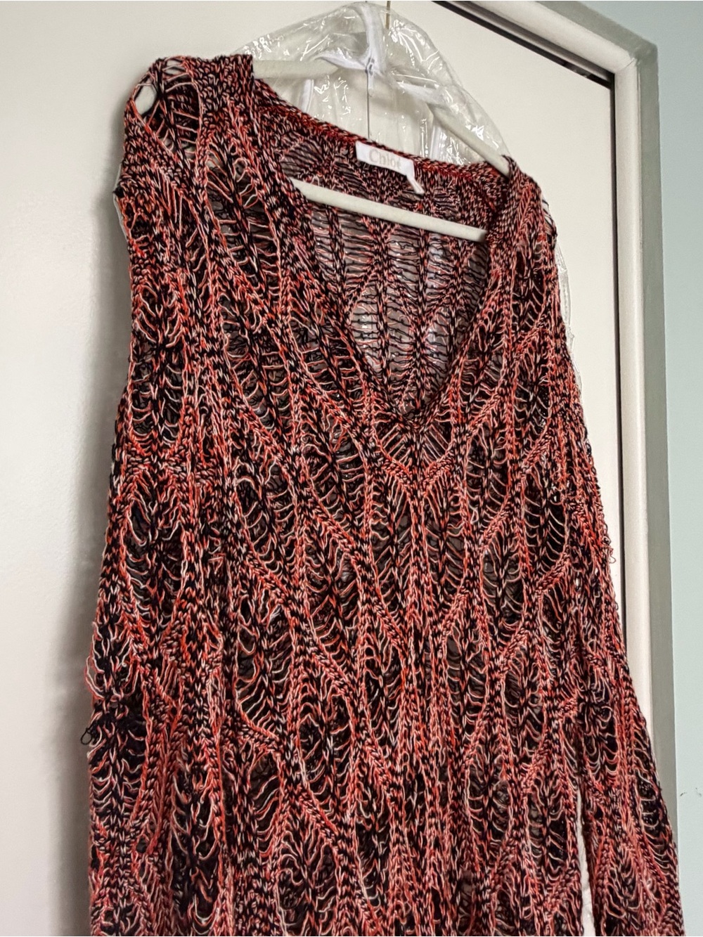 Chloe Long Knit Maxi Dress - Picture 4 of 10